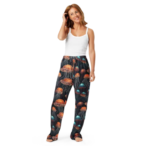 Ocean After Dark on a Women's Pajama Pants