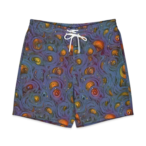 Amber Eye Garden on a Men's Board Shorts