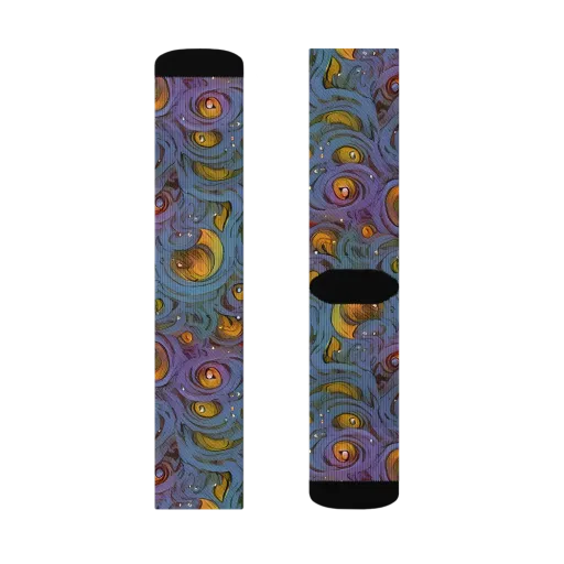 Amber Eye Garden on a Socks