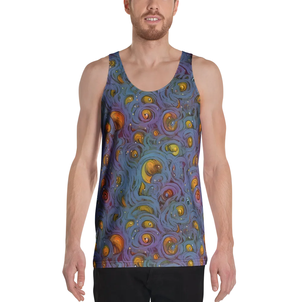 Amber Eye Garden on Men's Tank Top — Front