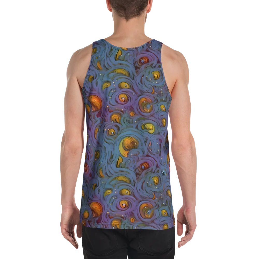 Amber Eye Garden on Men's Tank Top — Back