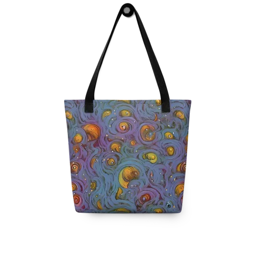 Amber Eye Garden on a Tote Bag
