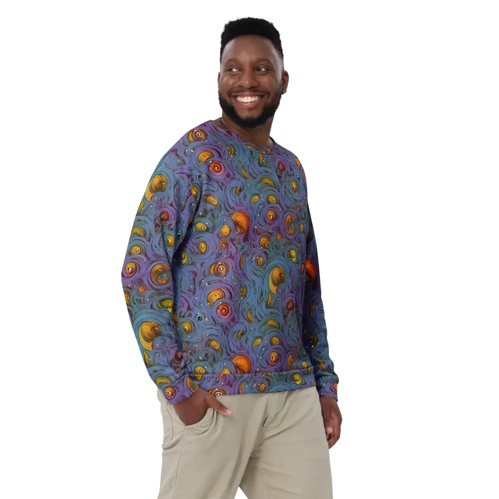 Amber Eye Garden on Sweatshirt — Front
