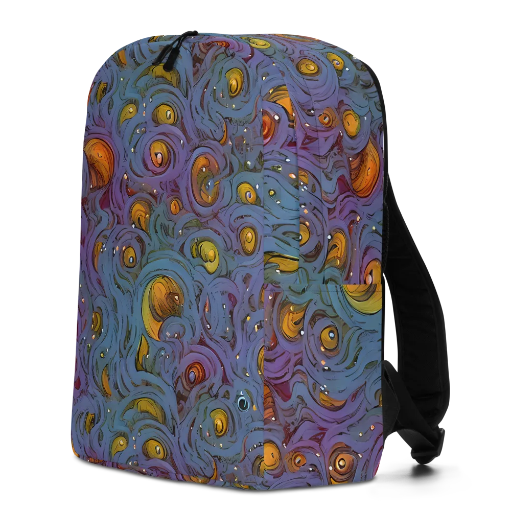 Amber Eye Garden on Minimalist Backpack — Left