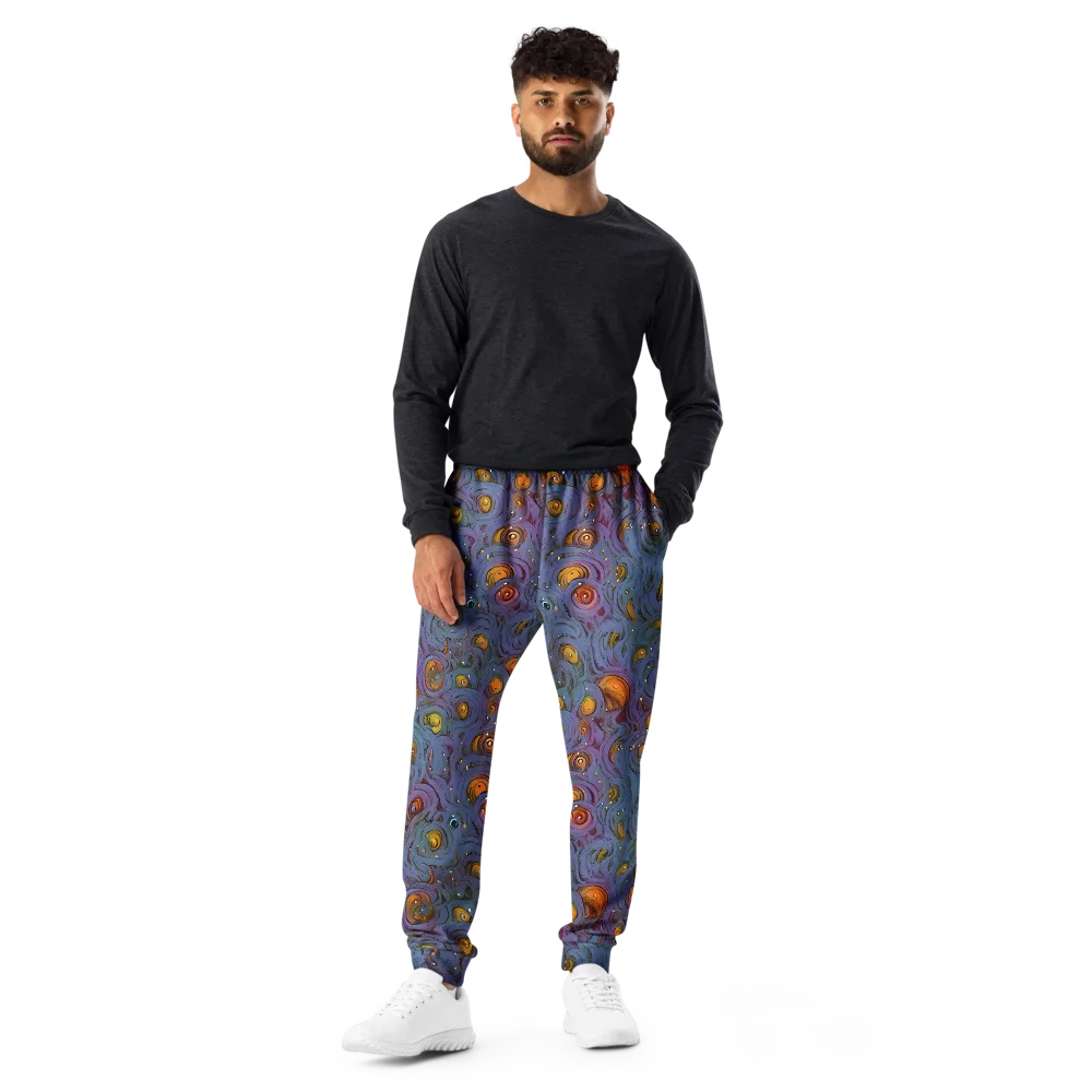 Amber Eye Garden on Men's Joggers — Front