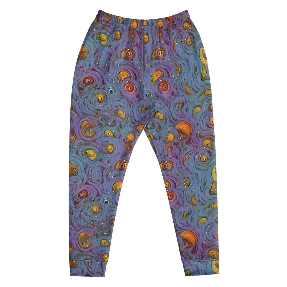 Amber Eye Garden on Men's Joggers — Front
