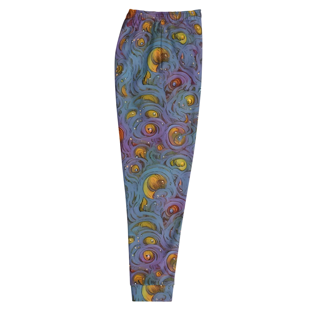 Amber Eye Garden on Men's Joggers — Right