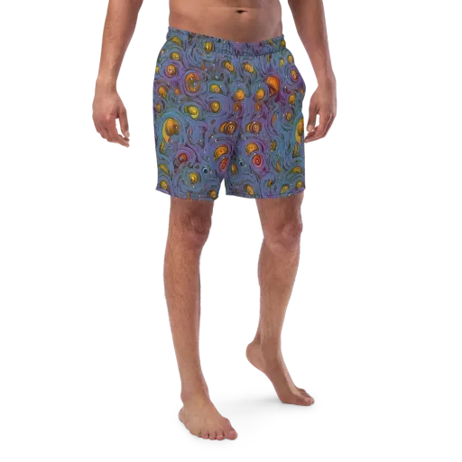 Amber Eye Garden on a Swim Trunks