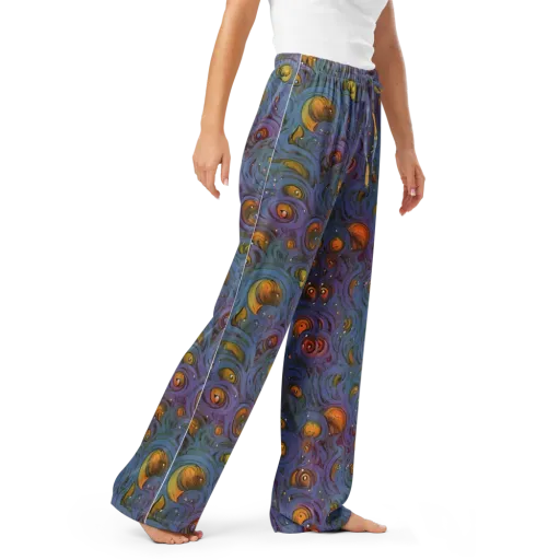 Amber Eye Garden on a Women's Pajama Pants
