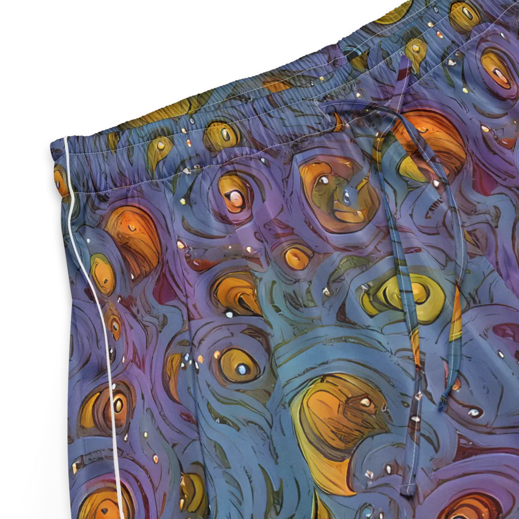 Amber Eye Garden on Women's Pajama Shorts — Product details