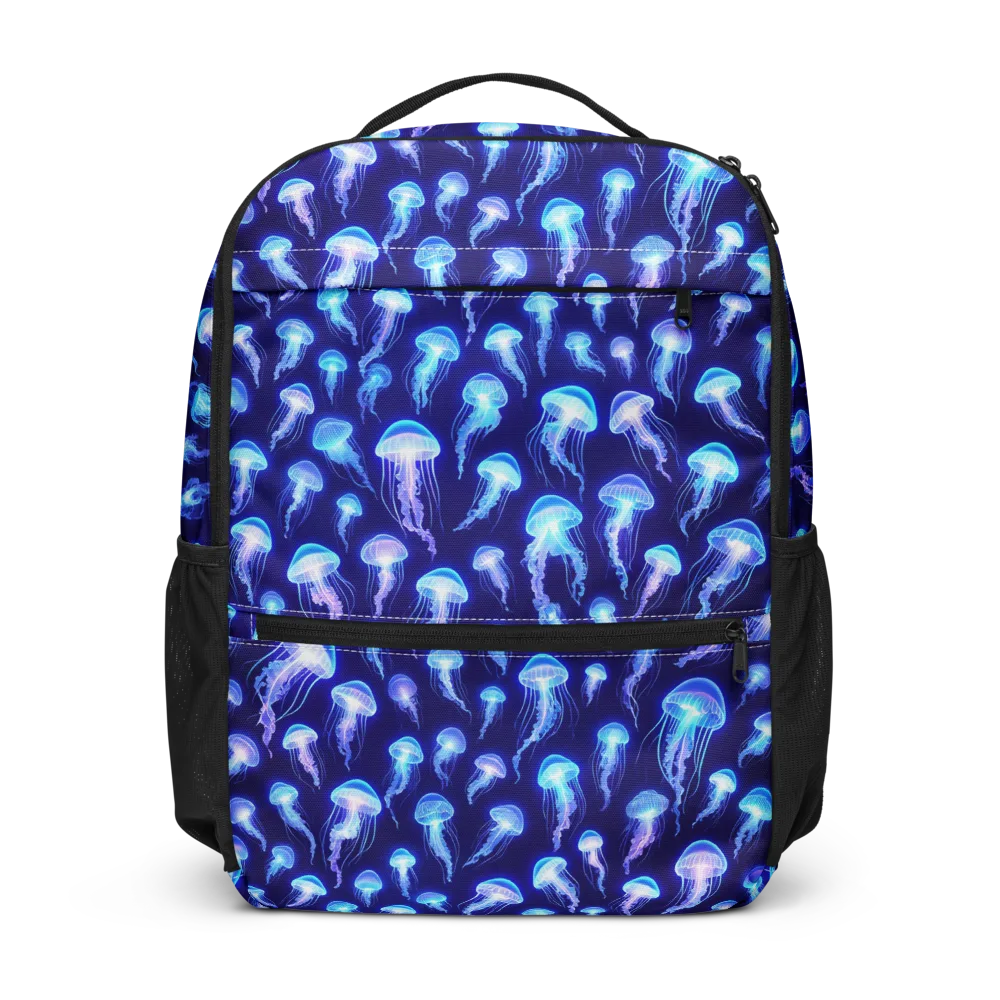 Electric Ocean on Utility Backpack — Front