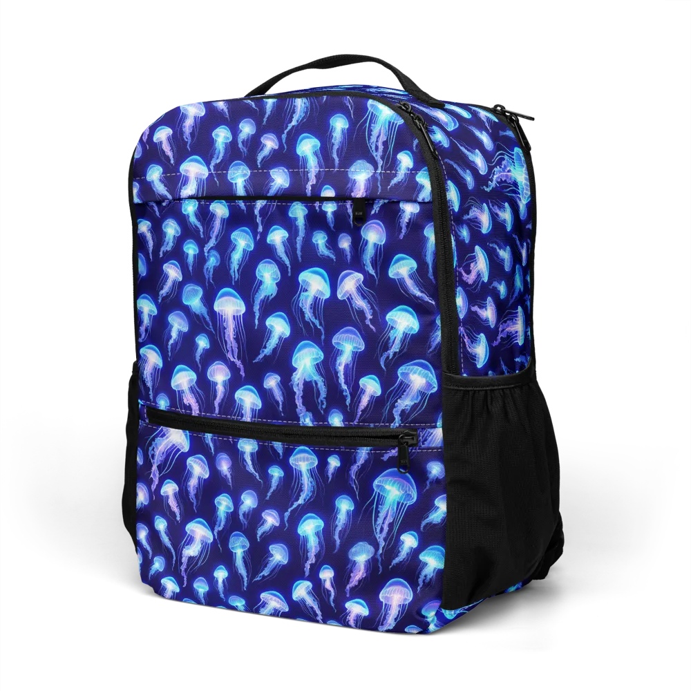 Electric Ocean on Utility Backpack — Left Front