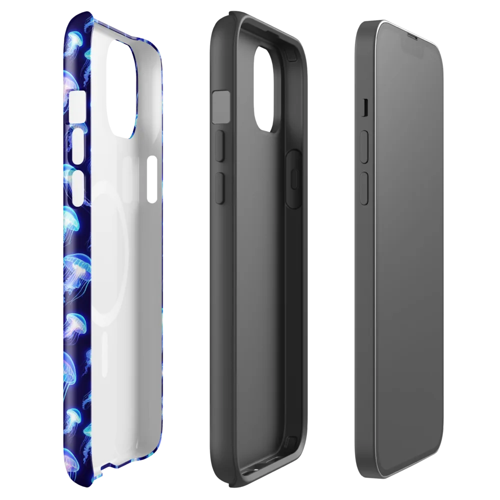 Electric Ocean on MagSafe Tough Case for iPhone® — Front