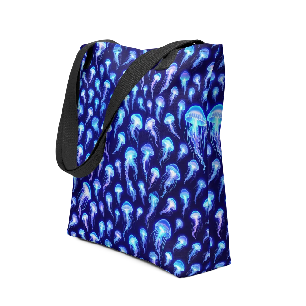 Electric Ocean on Tote Bag — Front