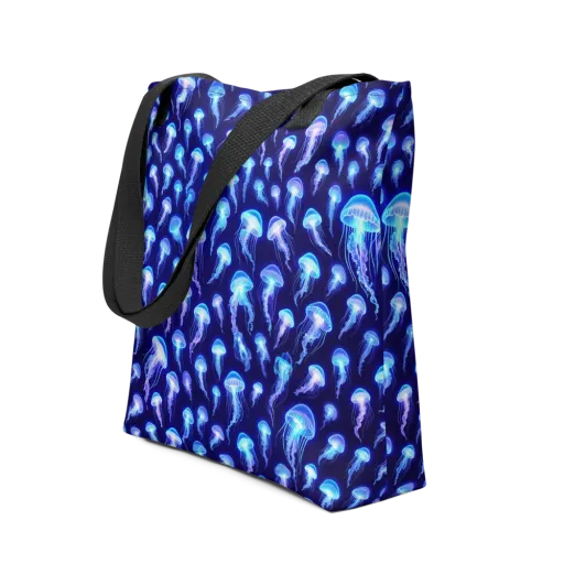 Electric Ocean on a Tote Bag