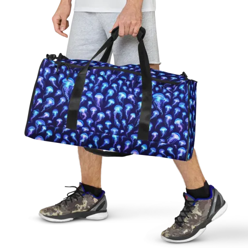 Electric Ocean on a Duffle Bag
