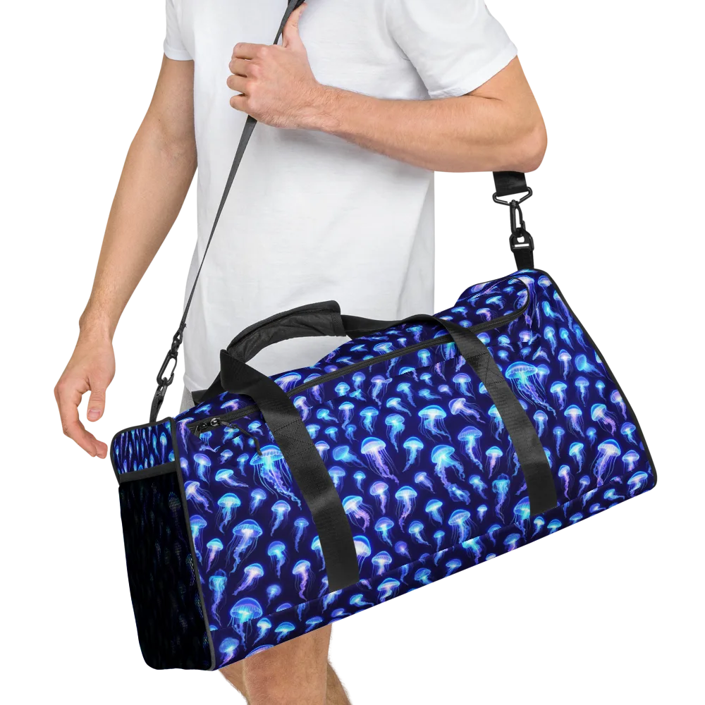 Electric Ocean on Duffle Bag — Right Front