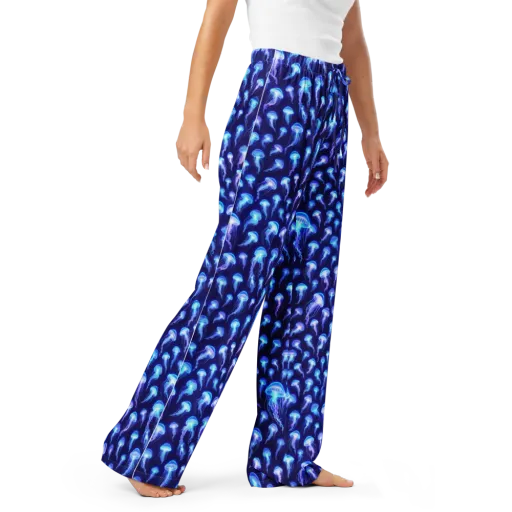 Electric Ocean on a Women's Pajama Pants