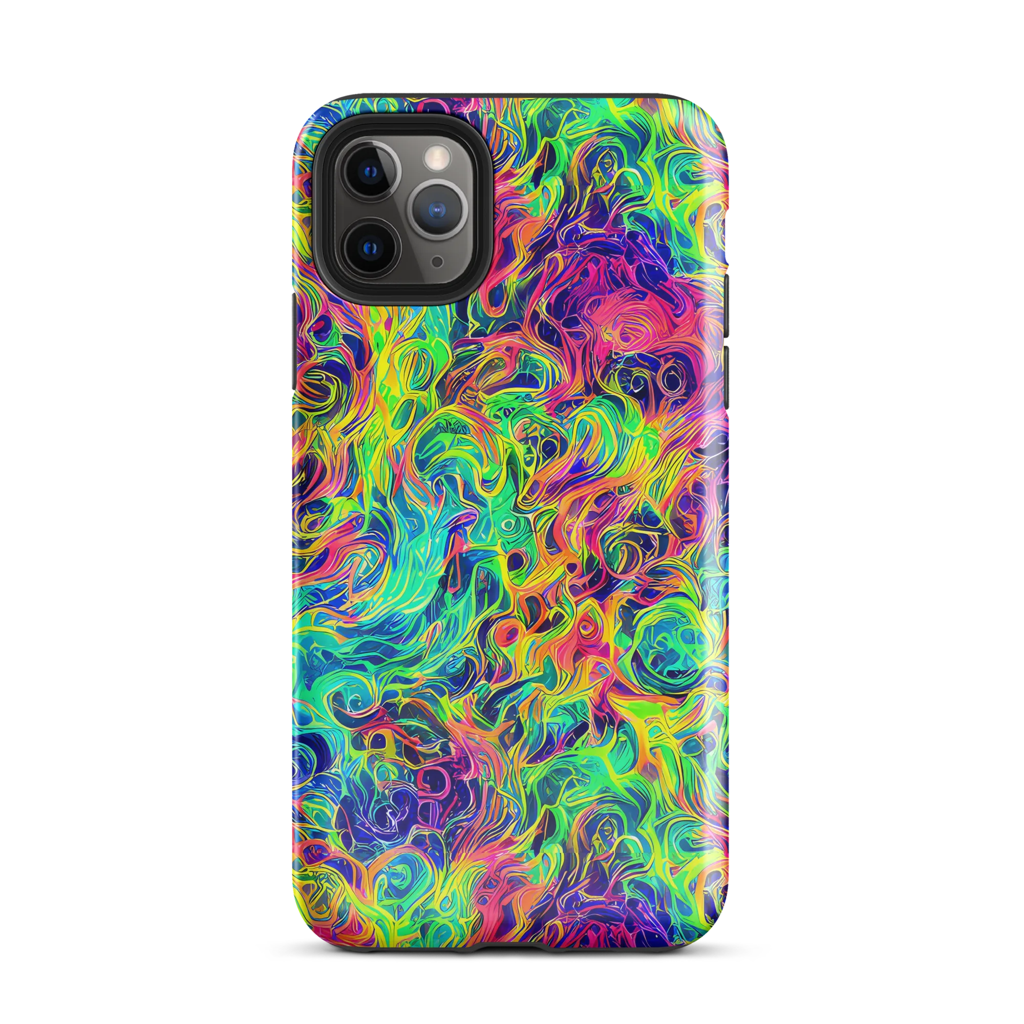 Radiant Whorl on Tough Case for iPhone® — Front