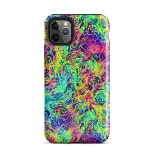 Radiant Whorl on a Tough Case for iPhone®