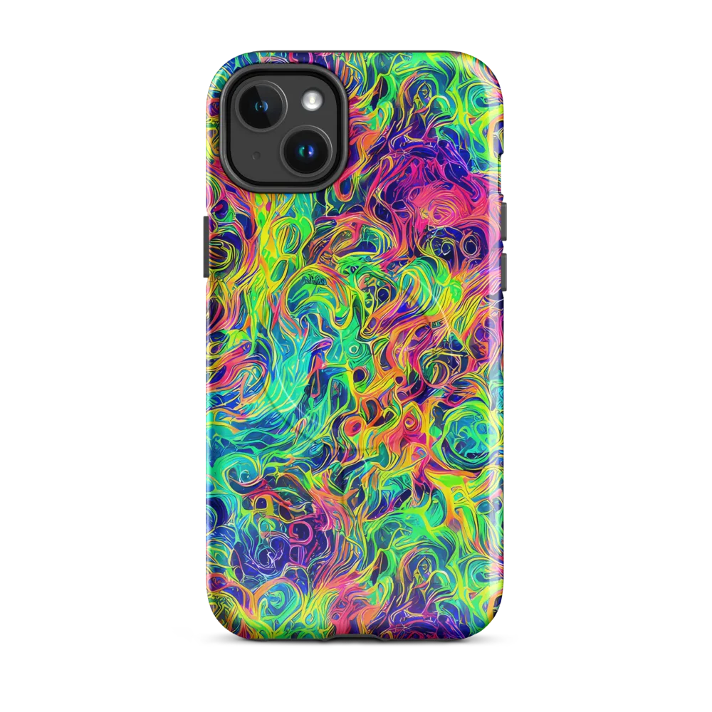 Radiant Whorl on MagSafe Tough Case for iPhone® — Front