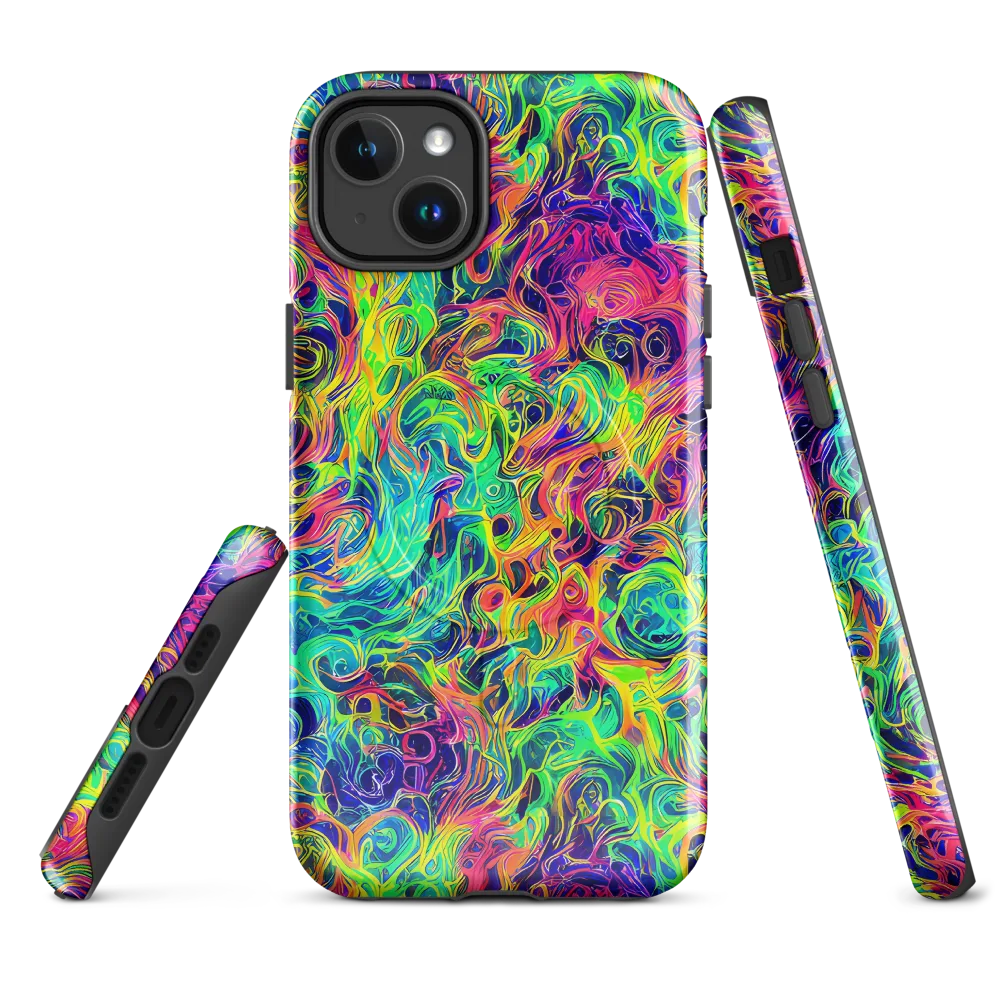 Radiant Whorl on MagSafe Tough Case for iPhone® — Front