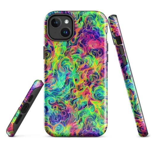 Radiant Whorl on a MagSafe Tough Case for iPhone®