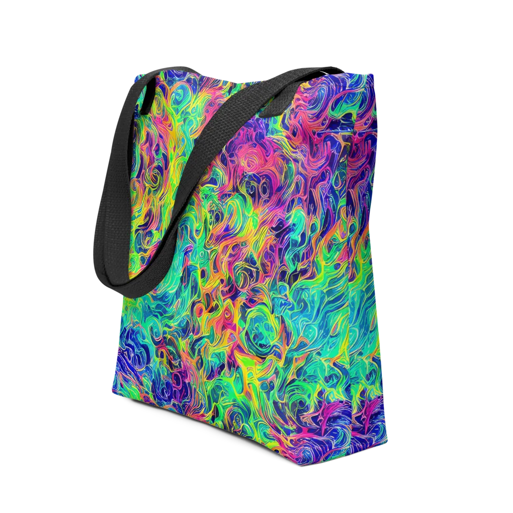 Radiant Whorl on Tote Bag — Front