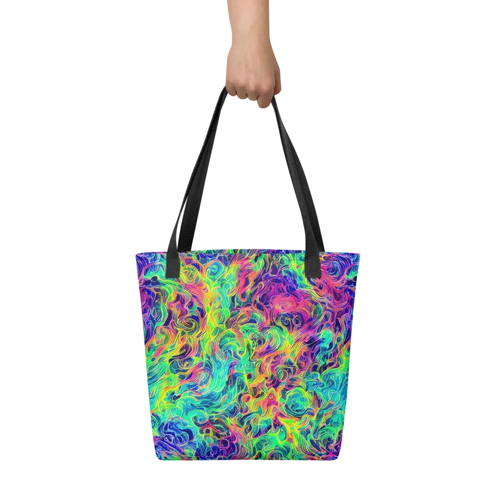 Radiant Whorl on Tote Bag — Front