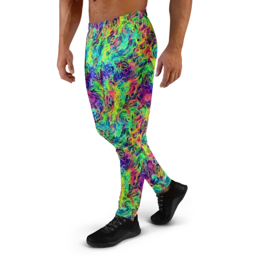 Radiant Whorl on a Men's Joggers