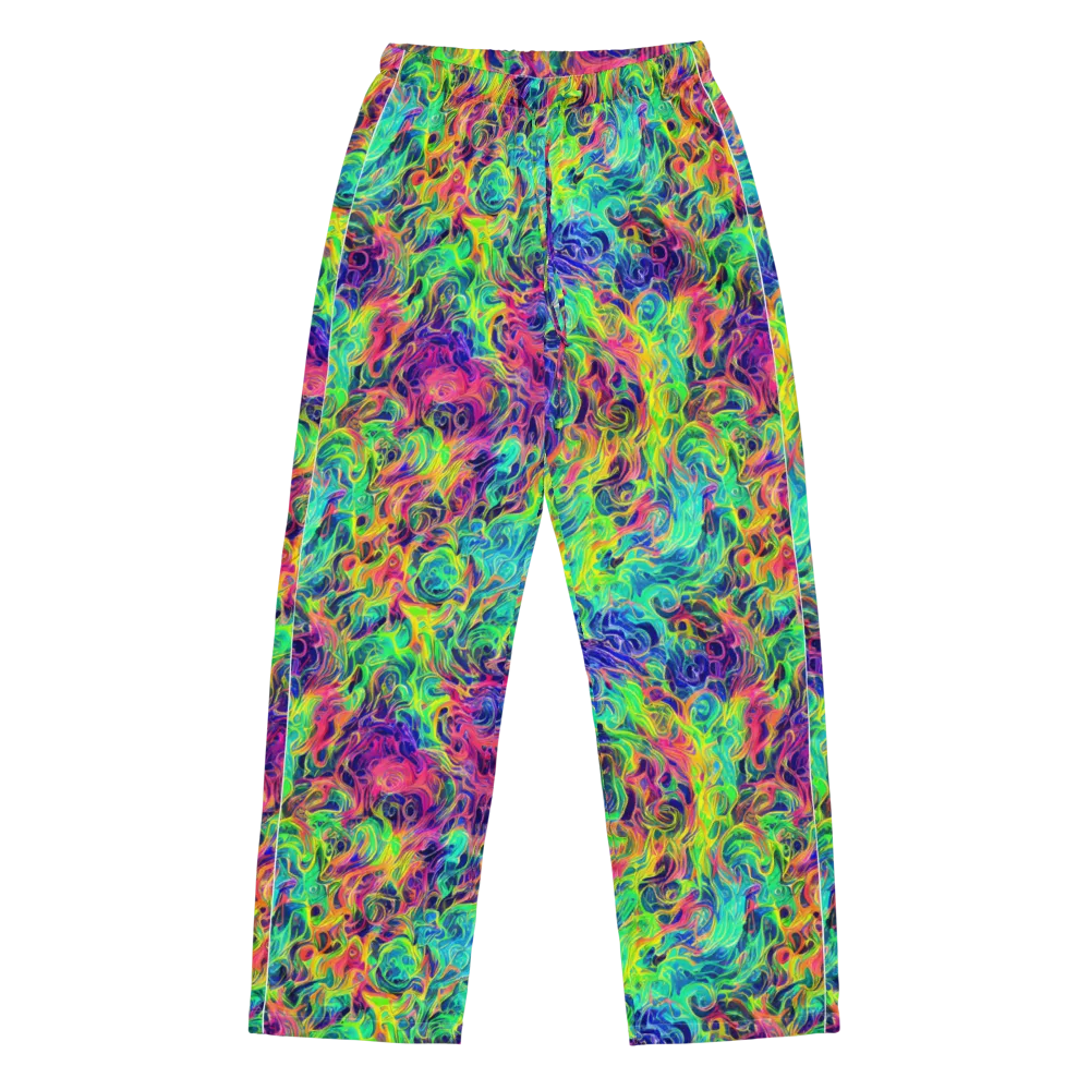 Radiant Whorl on Women's Pajama Pants — Front