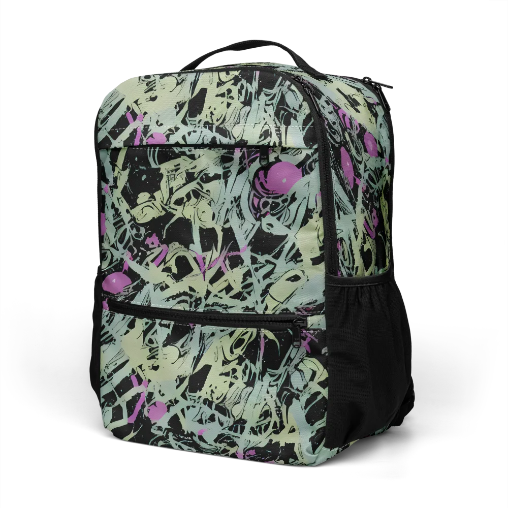 Acid Ink on Utility Backpack — Left Front