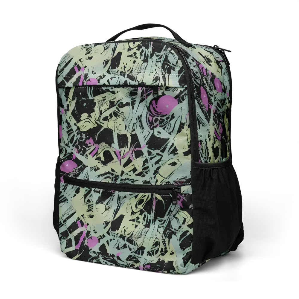 Acid Ink on Utility Backpack — Left Front