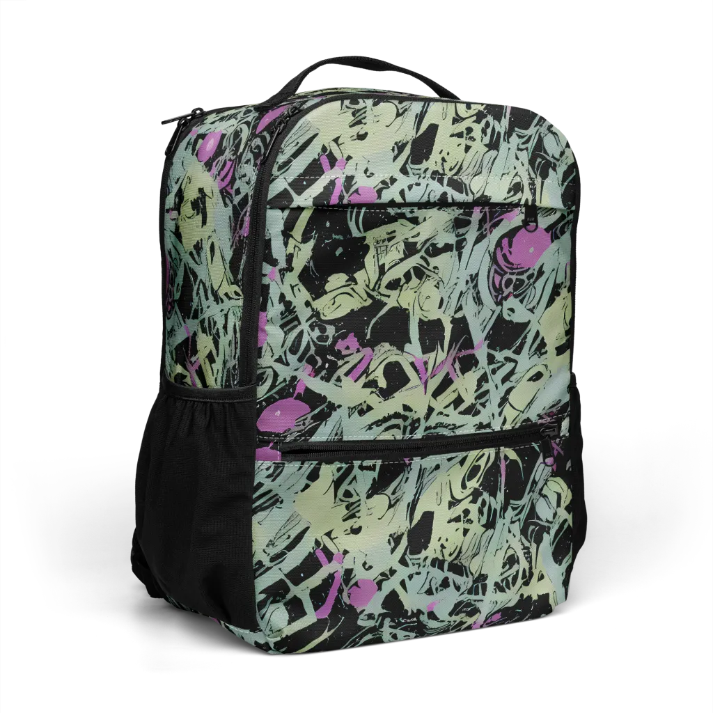 Acid Ink on Utility Backpack — Right Front