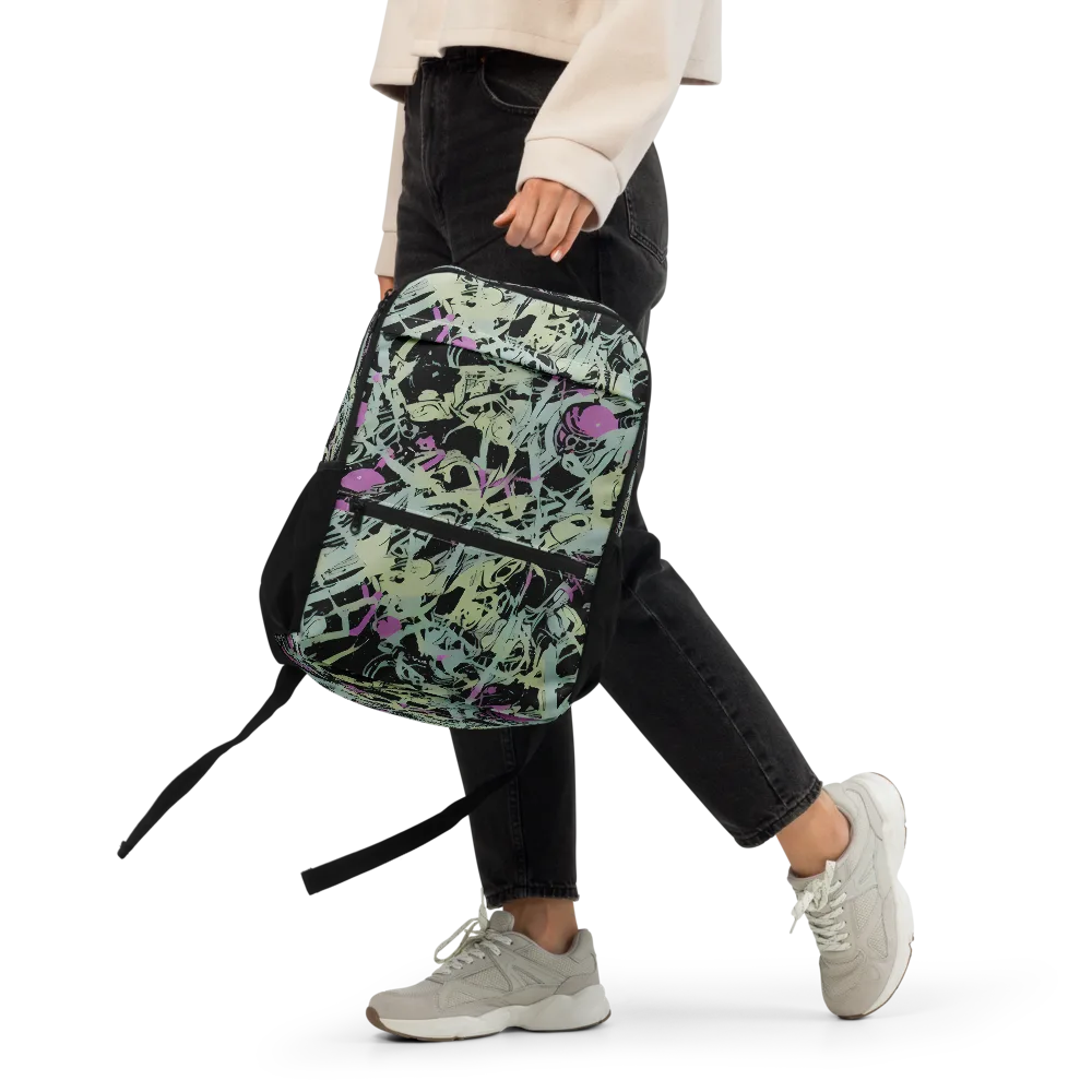 Acid Ink on Utility Backpack — Front