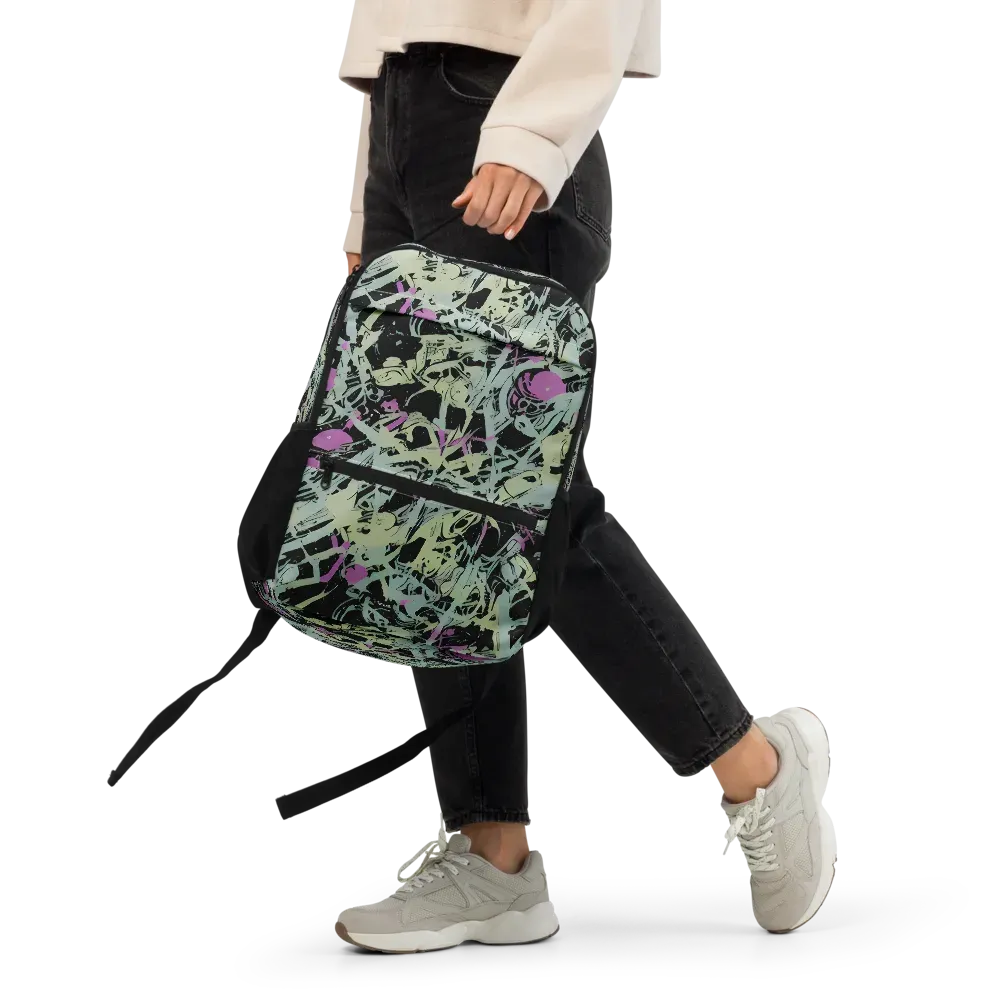 Acid Ink on Utility Backpack — Front