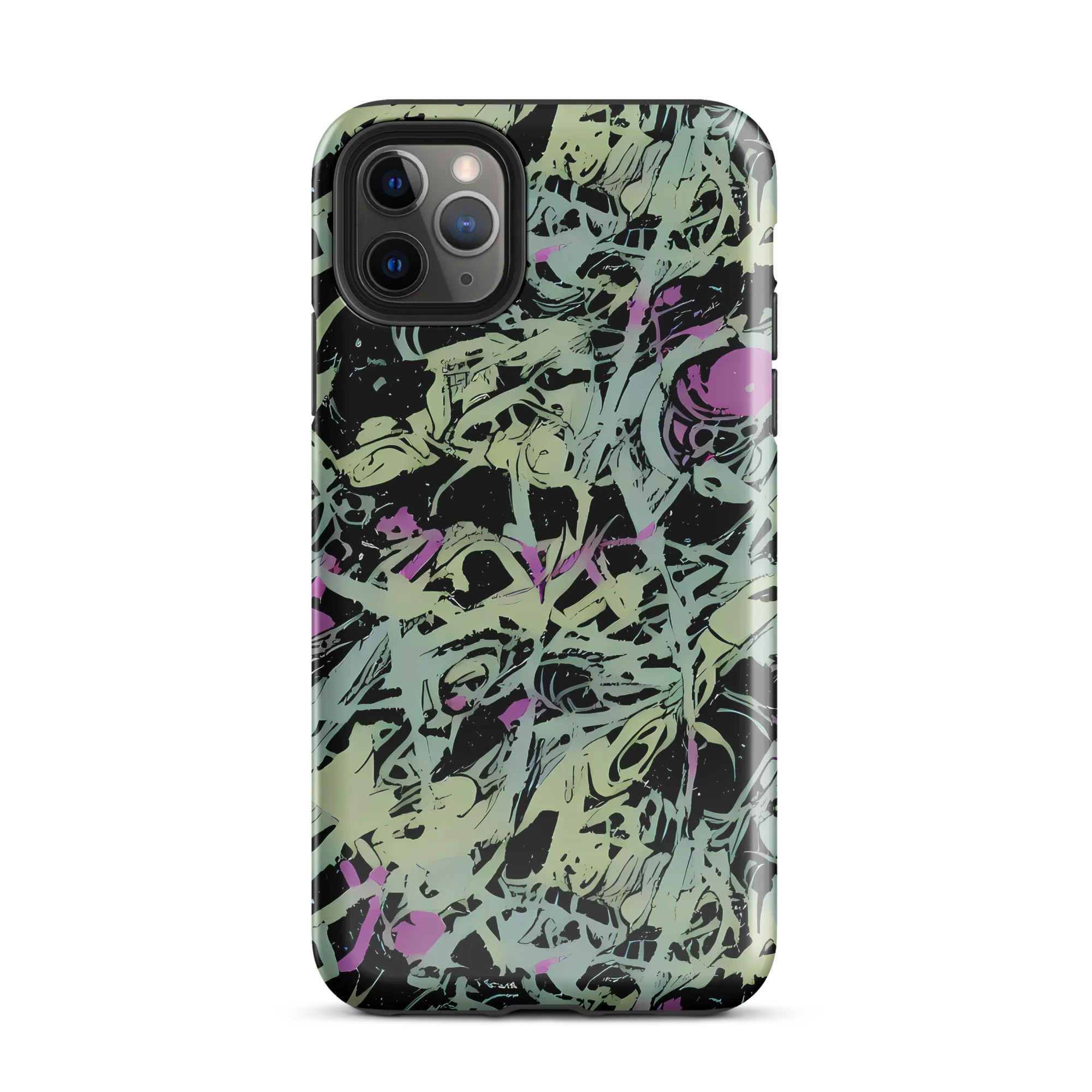 Acid Ink on Tough Case for iPhone® — Front