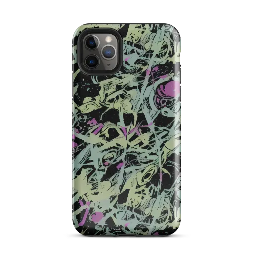 Acid Ink on a Tough Case for iPhone®