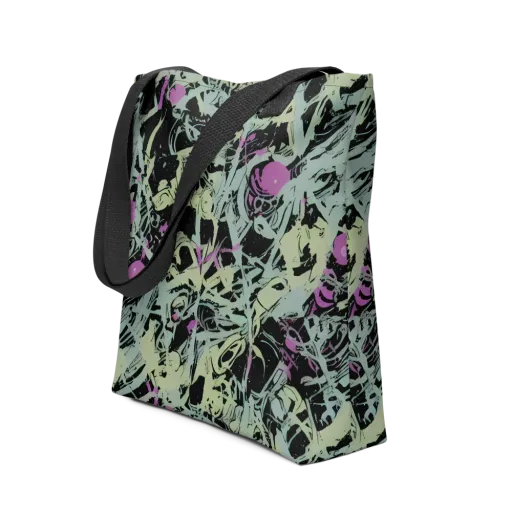 Acid Ink on a Tote Bag