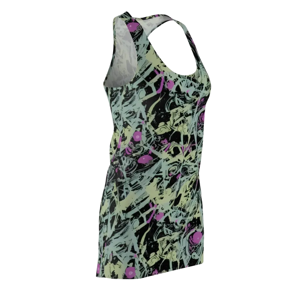 Acid Ink on Racerback Dress — Front Side