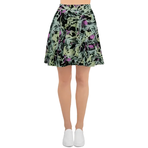 Acid Ink on a Skater Skirt