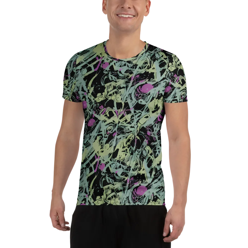 Acid Ink on Men's Athletic T-Shirt — Front
