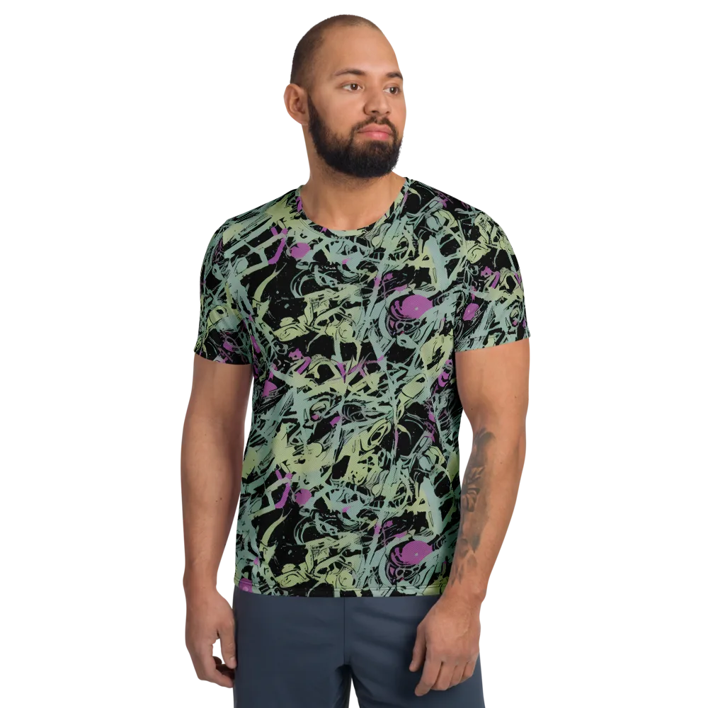 Acid Ink on Men's Athletic T-Shirt — Front