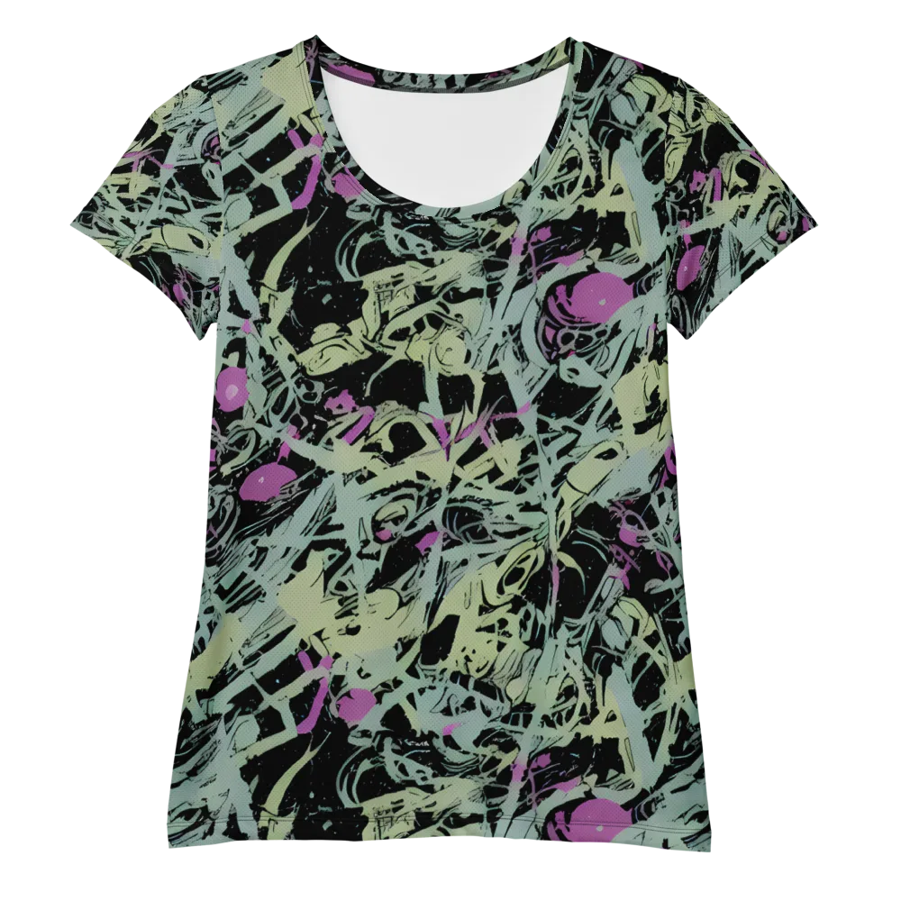 Acid Ink on Women's Athletic T-Shirt — Front