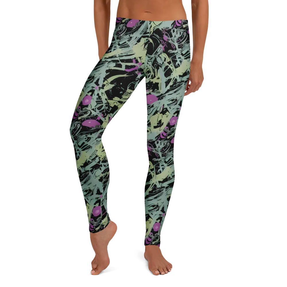 Acid Ink on Leggings — Front