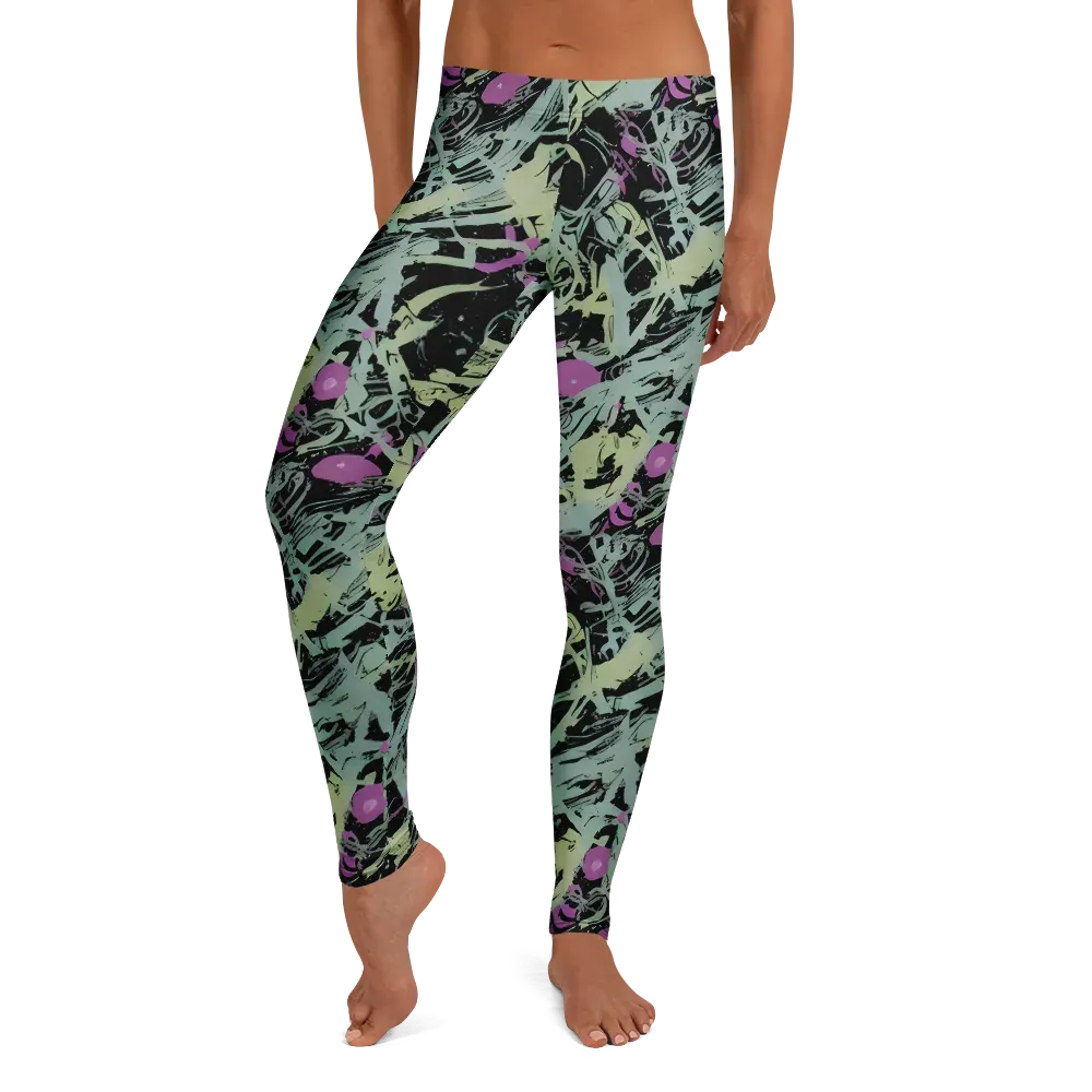 Acid Ink on Leggings — Front