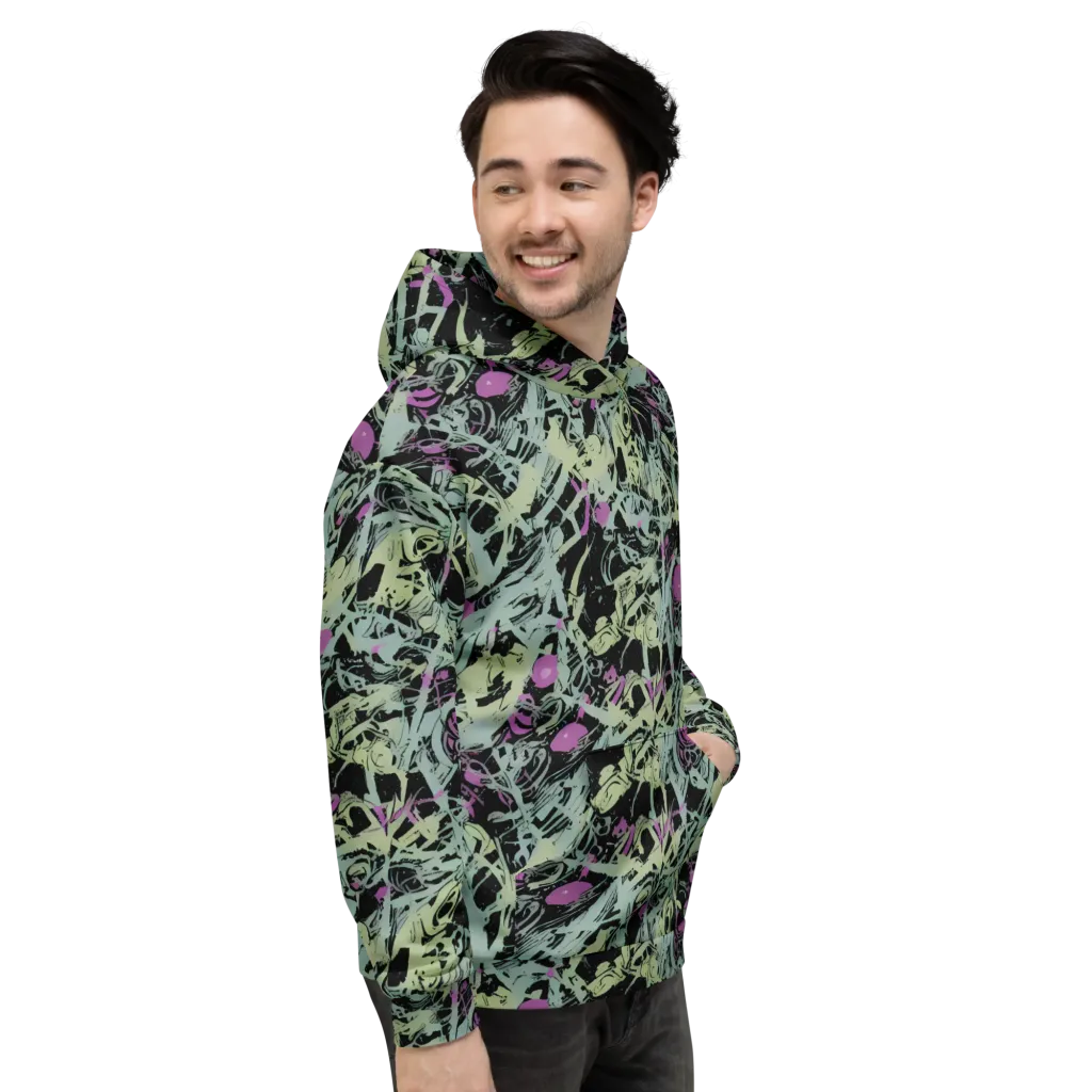 Acid Ink on Hoodie — Right