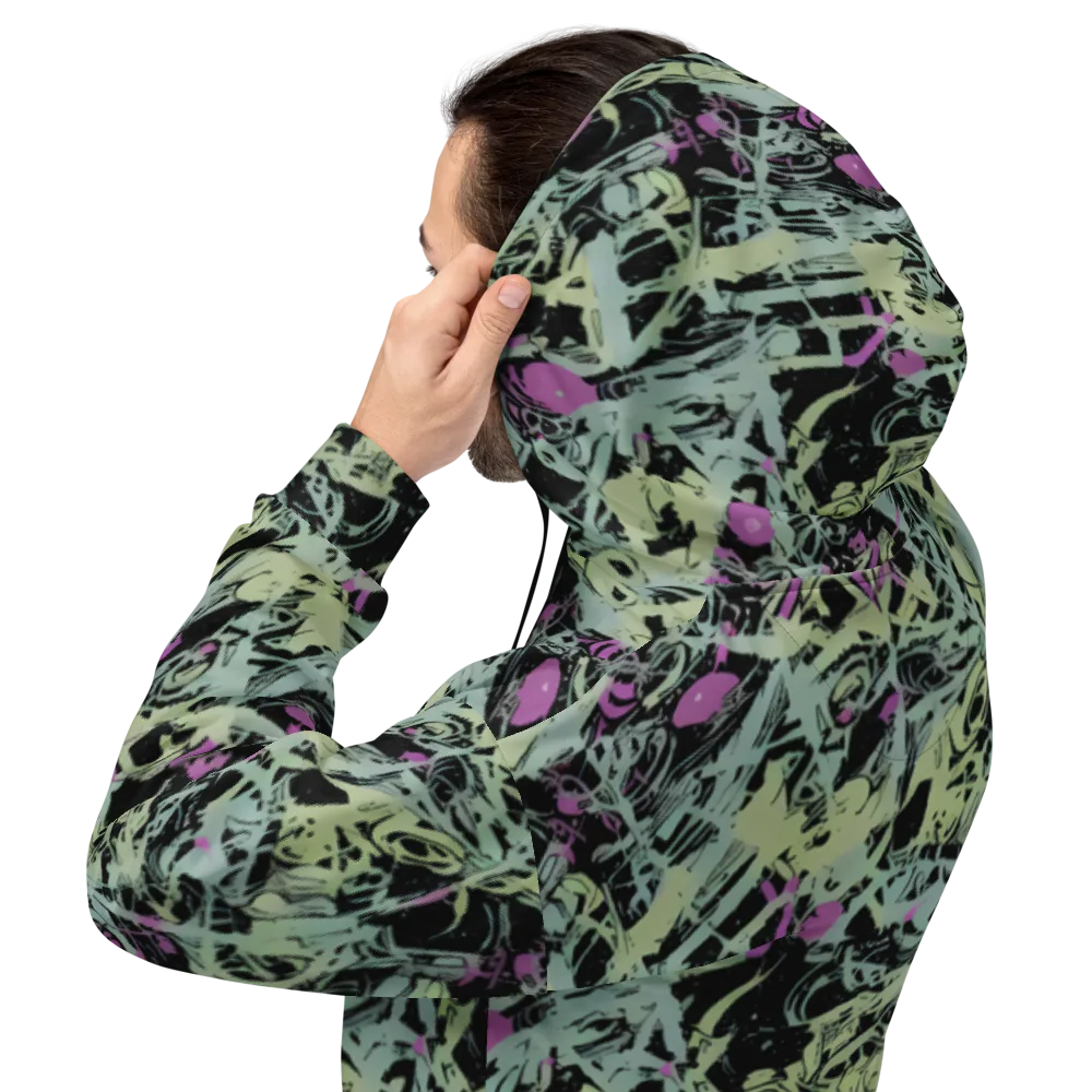 Acid Ink on Hoodie — Back