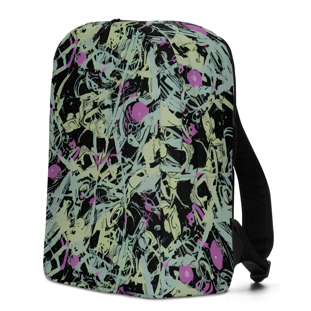 Acid Ink on Minimalist Backpack — Left