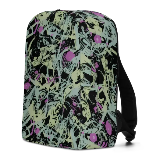 Acid Ink on a Minimalist Backpack